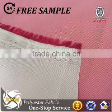 3/1 twill cation two tone 100 polyester taffeta fabric