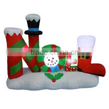 120cm Noel Snowman Inflatable with Lights