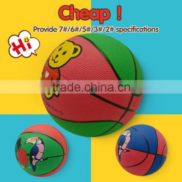 rubber basketbal, mini blue rubber basketball for kids