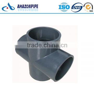 pvc fitting pvc pipe fitting for water supply grey/white