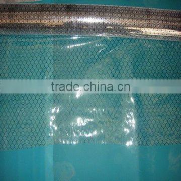 double ribbed pvc strip curtain