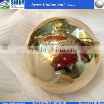 100mm Brass hollow sphere