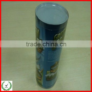A-PET cylinder printed toy tube gift box