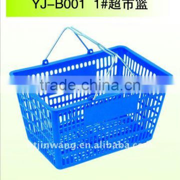 plastic shopping basket