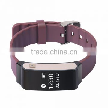 Waterproof Bluetooth temperature Tracker Smart Bracelet Bluetooth OLED Fitness Tracker Heart Rate Monitor Wristband Smartwatch