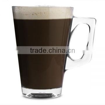 Exquisite fashionable 8.8oz 250ml pilsner glass coffee mug