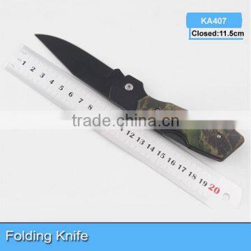 2014 Newest high quality stainless steel pocket folding knife KA407