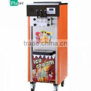 2015 High Quality Orange style Ice Cream Machine With CE