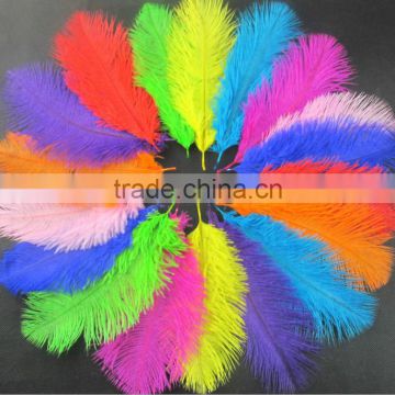Artifical colorful ostrich feather boa for sale