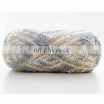 Super fine 100% acrylic crochet fancy yarn for socks and shawls