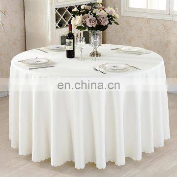 Plain tablecloth  round conference table skirt hotel restaurant table cloth custom