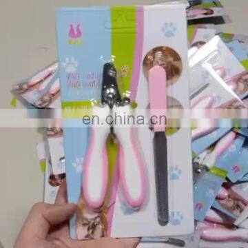 New arrived fashion Stainless Steel dog pets nail clippers and trimmers