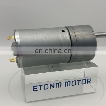 24v permanent magnet motor 37mm high torque for robot wheel
