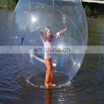 2m diameter for 2 kids inflatable clear lake ball for rental