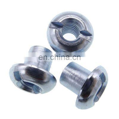 Ni-plated assorted male female screws for binding book