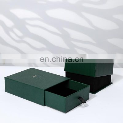 Custom Folding Luxury Rigid Packaging Orange Hamper Ribbon Magetic Closure Large rigid luxury gift paper box