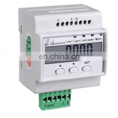 HYY-DC RS485 DC voltmeter digital energy dc power meter kwh