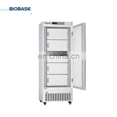 BIOBASE 328L lab Vertical Low Temperature -40C Deep Freezer BDF-40V328 for laboratory or hospital factory price