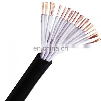 Shenzhen Wire Cable Manufacturer 20 Core 0.5MM Twisted Cable Control System Cable 300/500V PVC Sheathed Flexible Cord