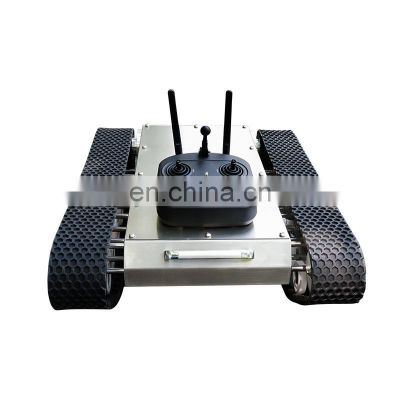 Waterproof IP65 Tins-6 solar panels cleaning robot electric robot chassis smart security robot with good price