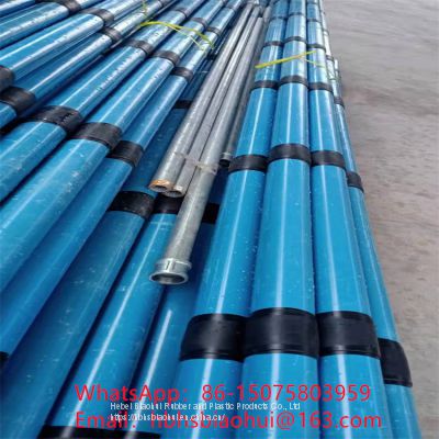 Pvc split grouting pipe grouting method for sleeve valve pipe of subway grouting machine
