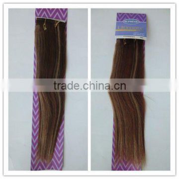 Hot Sale 100% Human Hair Yaki Weaving16''