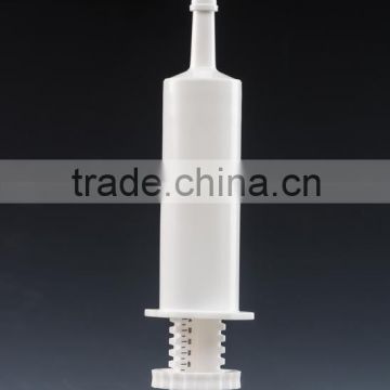long size plastic veterinary feeding syringe with CE cerficate
