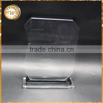 Alibaba china OEM crystal glass award medals