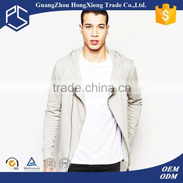 2016 new style china factory 100% cotton zip up fashion hoodies