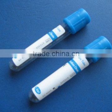Disposible vacuum blood collection tube1.8ml(sodium citrate 9:1)