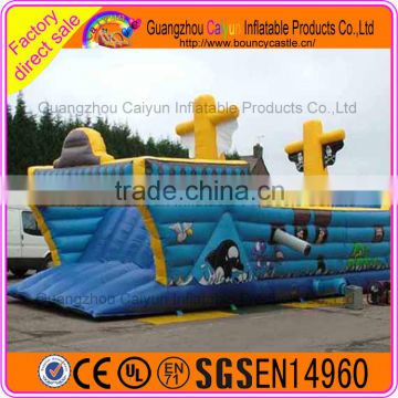 China made inflatable priate ship playground on sale