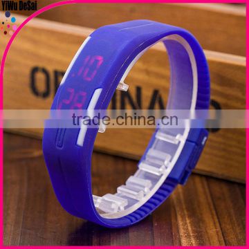 Soft Silicone Strap Jelly Quartz Wristwatches Students creative watches