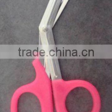 pink Trauma Shears/ Tough Cut Scissors/ Nurse Scissors