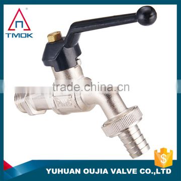 TMOK plating bibcock and long alum handle with forged CW617n material and high pressure