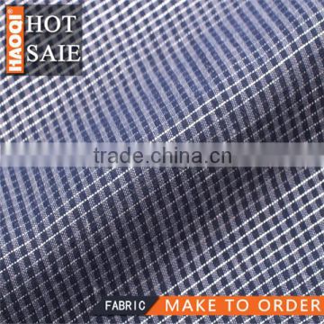 2014 calendar Cotton polyester Metallic checks fabric textiles for domestic ladies garment