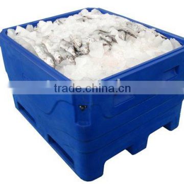 1000Ltr Rotomoulded Plastic Insulated Fish storage tanks