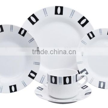20 pcs / 30 pcs porcelain dinner set, dinnerware set ,round porcelain tableware