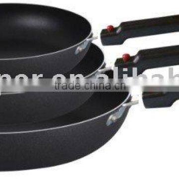 3pcs aluminium pan set