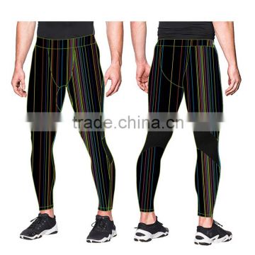 (Trade Assurance) Customized Compression training Tights for men