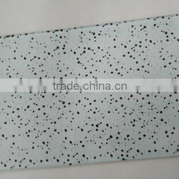 5mm China manufacture silk screen printing tempered glass