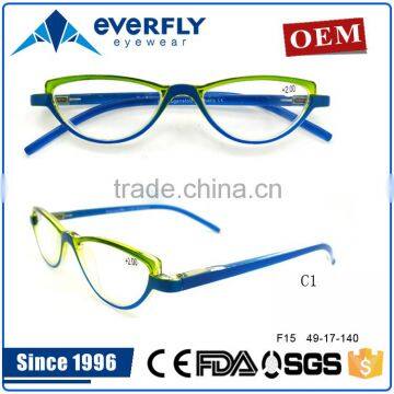 Promotional wholesale custom design PC good optics reading glasses