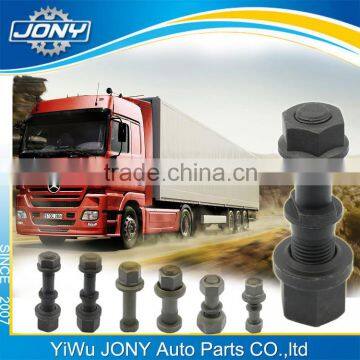 phosphate 40CR snap nut and bolt 10.9 truck wheel hub boltn for VOLVO HINO