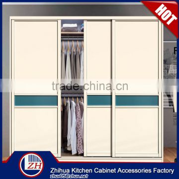 Double color wardrobe design furniture bedroom bedroom wooden wardrobe door designs