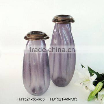 Handmade Art Glass Vase for Home Decoration