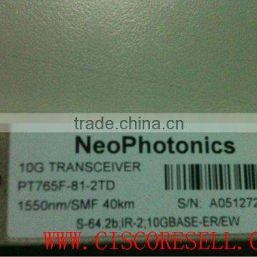 NEOPHOTONICS 10G TRANSCEIVER PT765F-81-2TD 1550NM SMF 40KM sfp transceivers