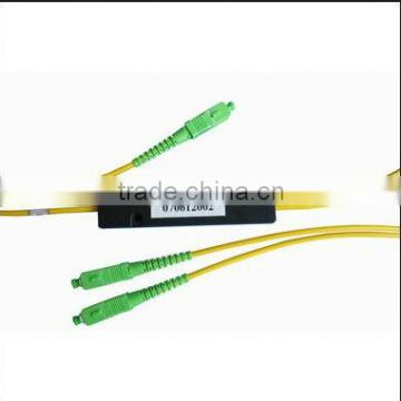 Manufacture Supply module sc fiber optic 1*2 PLC splitter