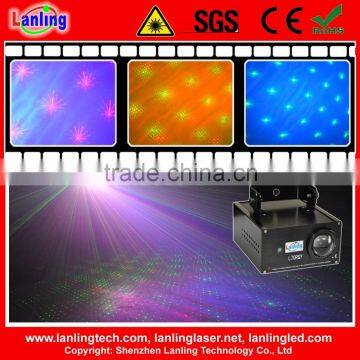 Mini 3W RGB LED+ Fireworks Twinkling Laser disco party lights