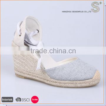 China manufacturer best quality espadrilles custom for ladies