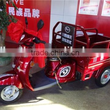 3 wheel motorized cargo tricycle