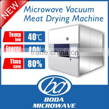 batch type microwave vacuum meat drying machine